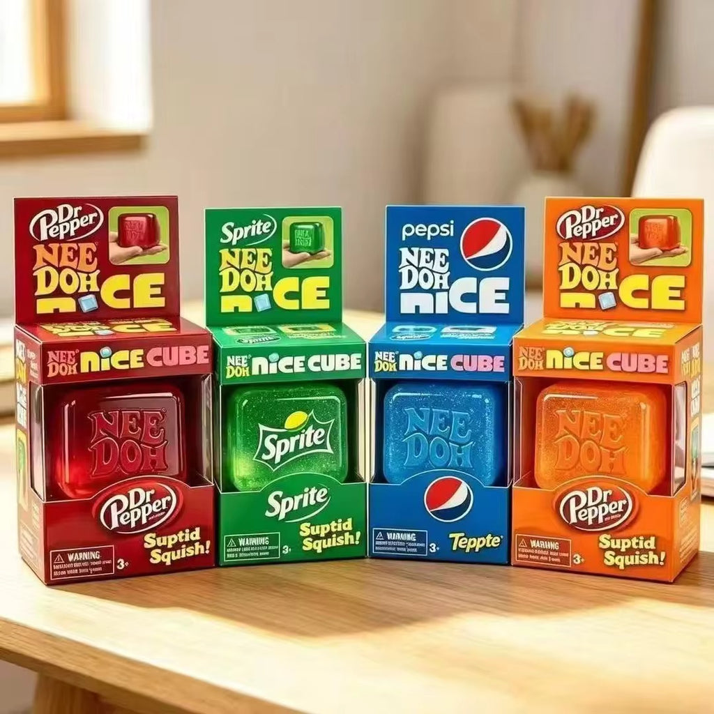 Nee Doh Nice Cube and Jelly Squish
