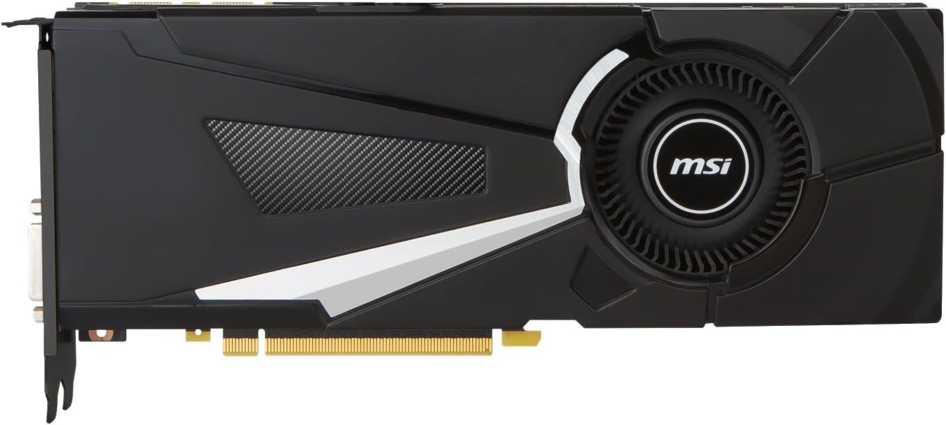msi Gaming GeForce GTX 1070 8GB GDDR5 SLI DirectX 12 VR Ready Graphics Card (GEFORCE GTX 1070 AERO 8G OC)