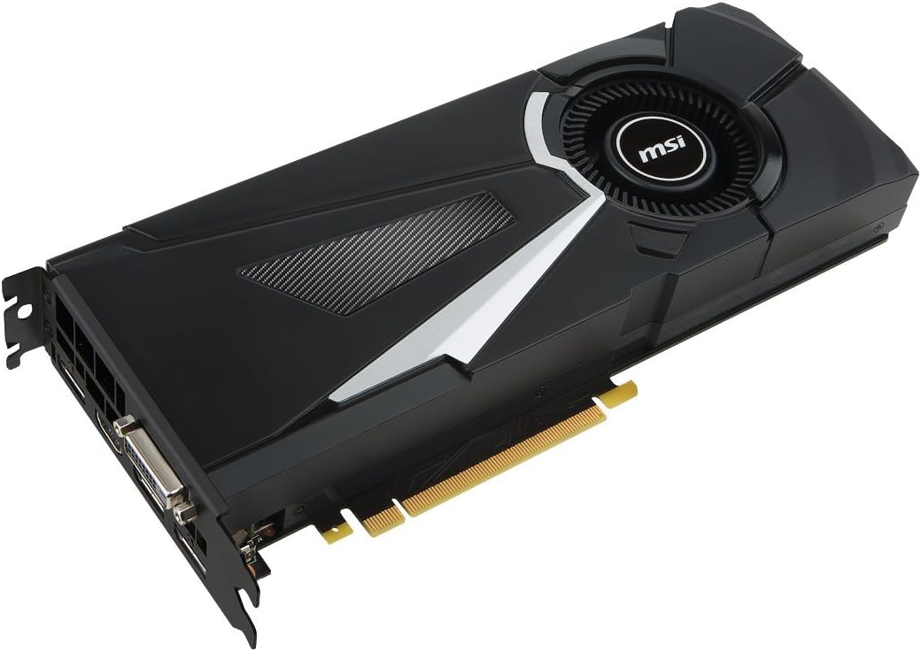 msi Gaming GeForce GTX 1070 8GB GDDR5 SLI DirectX 12 VR Ready Graphics Card (GEFORCE GTX 1070 AERO 8G OC)