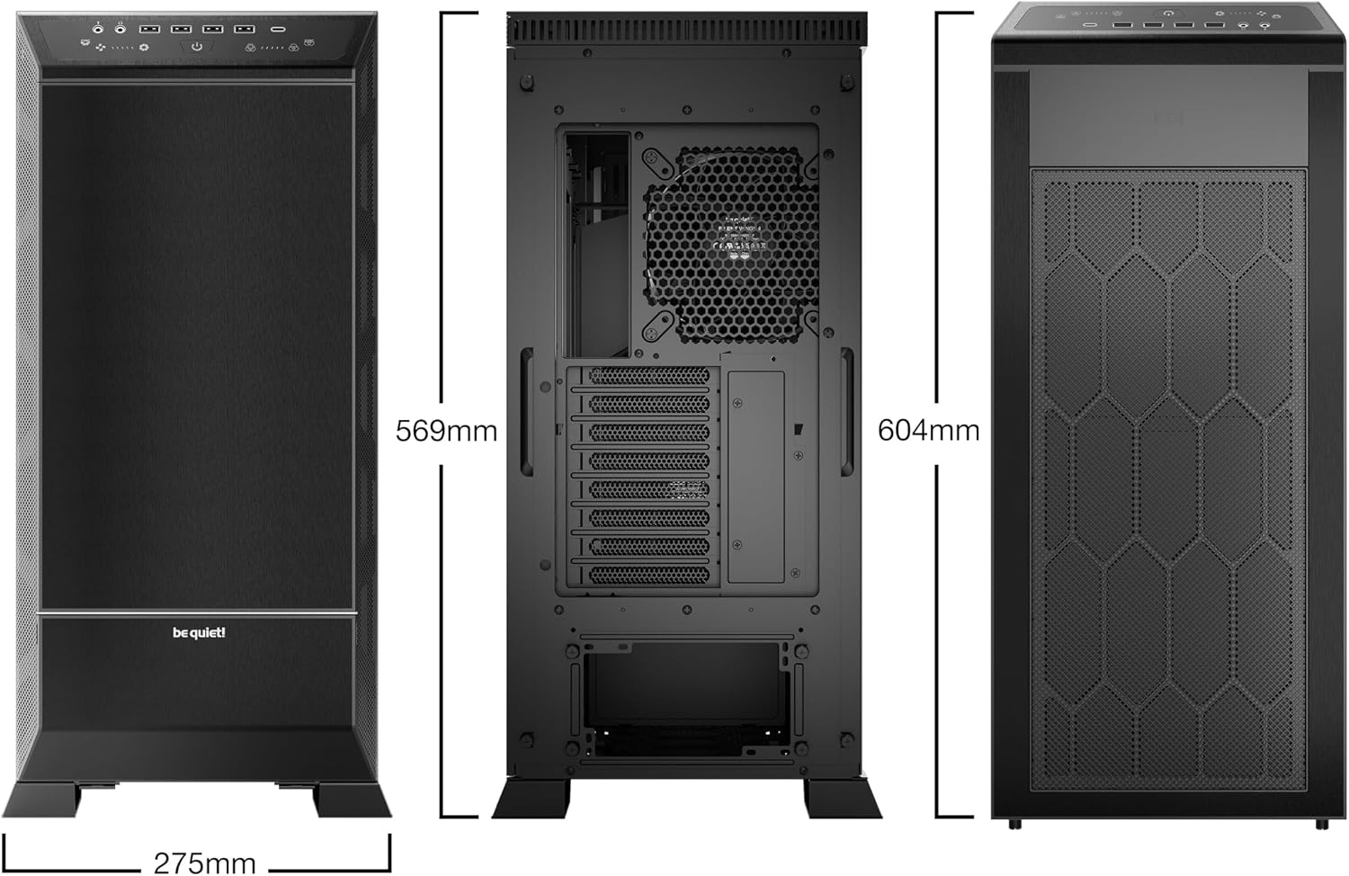 be quiet! Dark Base PRO 901 Black - BGW50