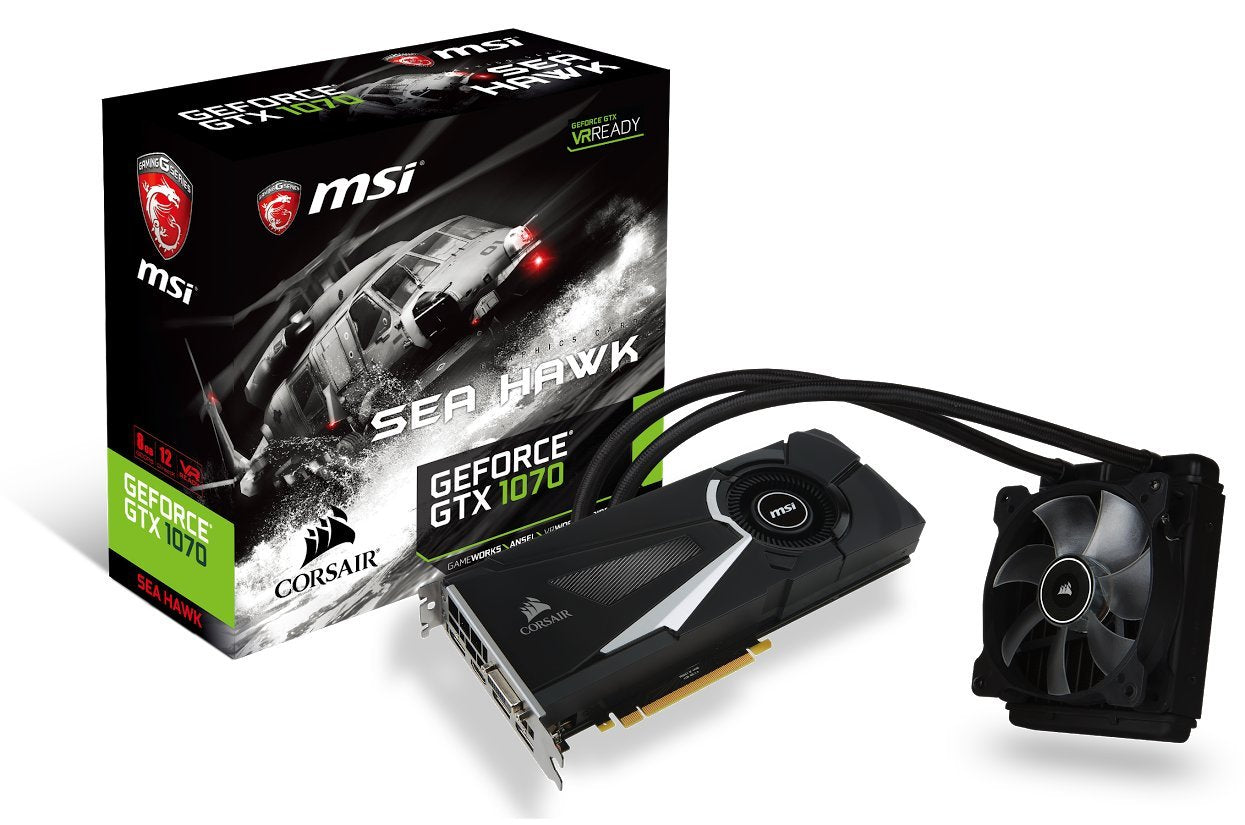 msi Gaming GeForce GTX 1070 8GB GDDR5 SLI DirectX 12 VR Ready Graphics Card (GEFORCE GTX 1070 AERO 8G OC)