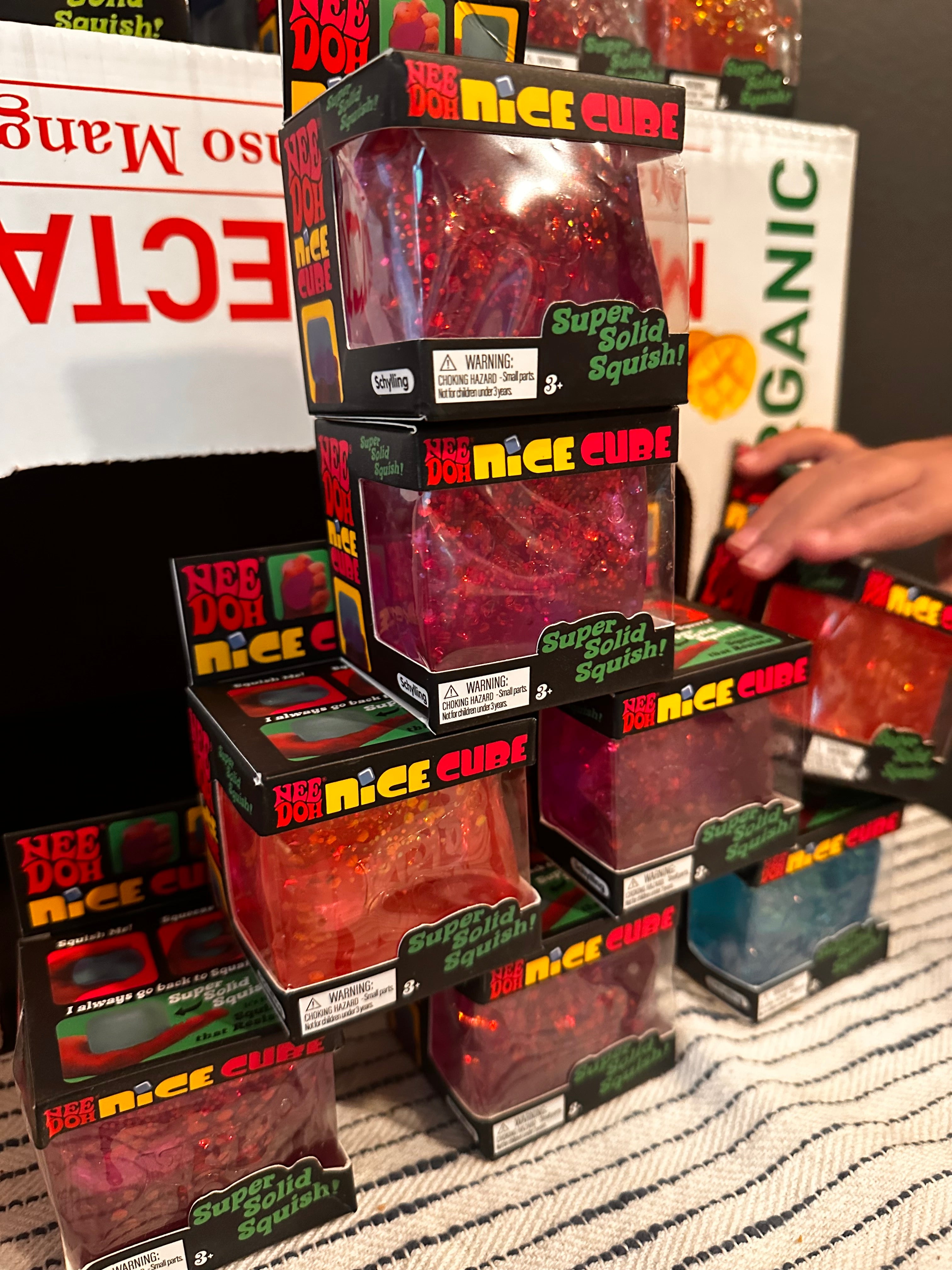 Nee Doh Nice Cube and Jelly Squish