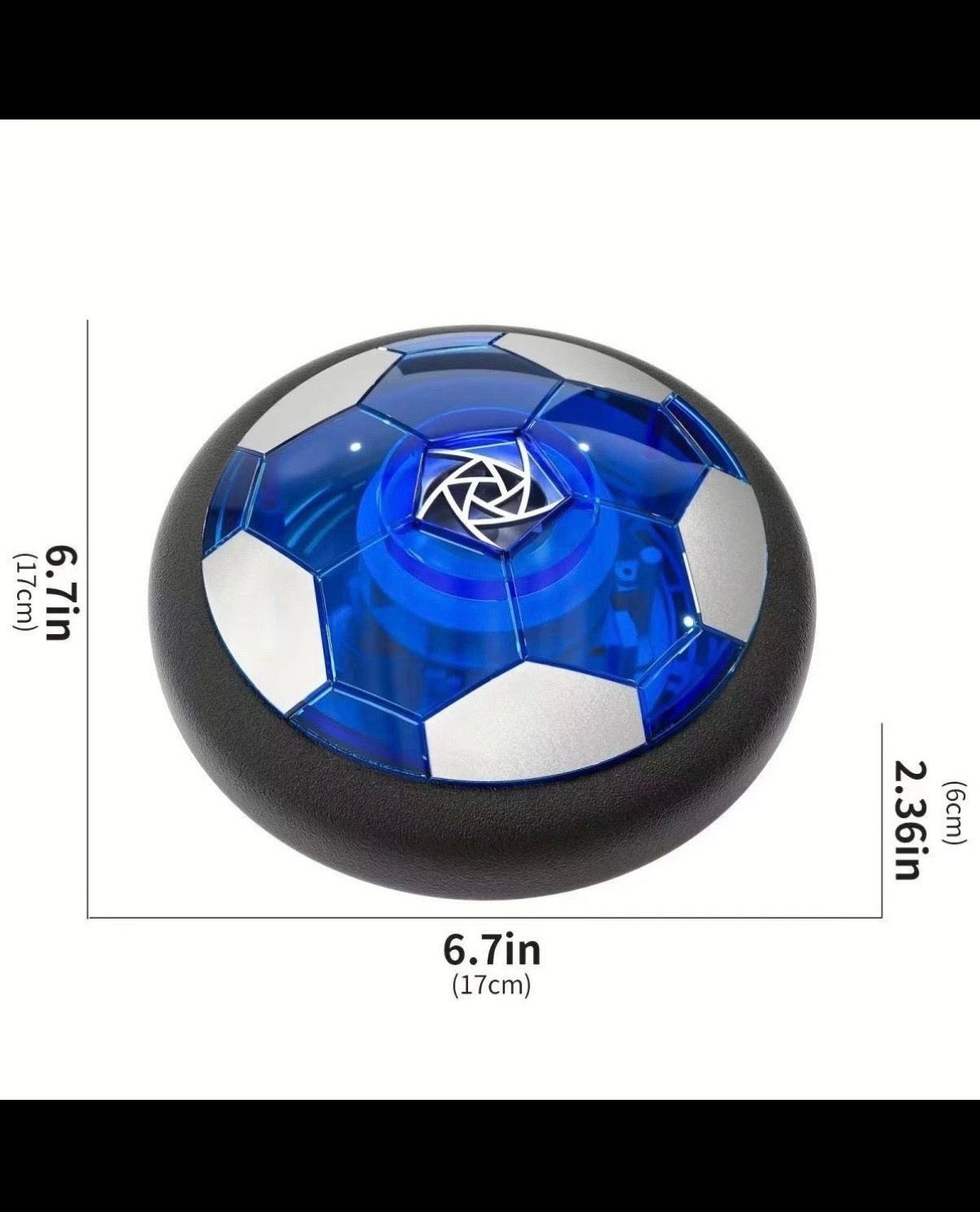 Hover Soccer Ball Toy | Indoor Air Power Football