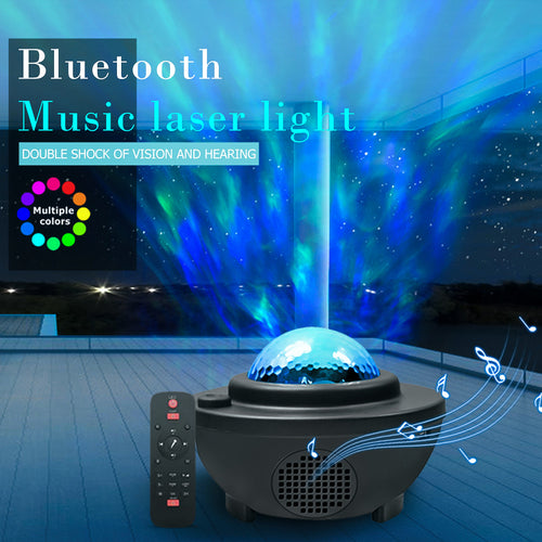 Galaxy Star Projector with Bluetooth Speaker & Remote