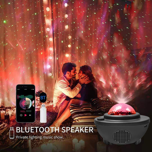 Galaxy Star Projector with Bluetooth Speaker & Remote