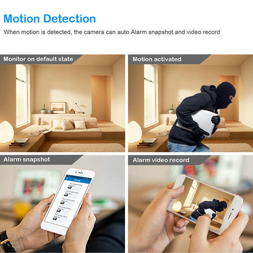 1080P HD WiFi USB Camera with Night Vision & Motion Detection