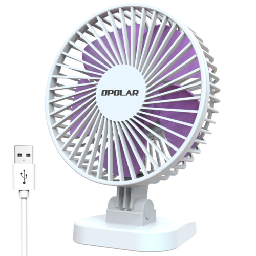 Mini Portable USB Desk Fan – 3 Speed Settings