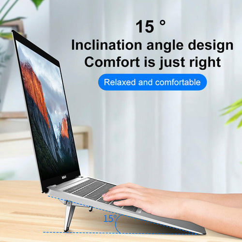Lightweight Laptop Cooling Stand – Compatible with Apple MacBook & More
