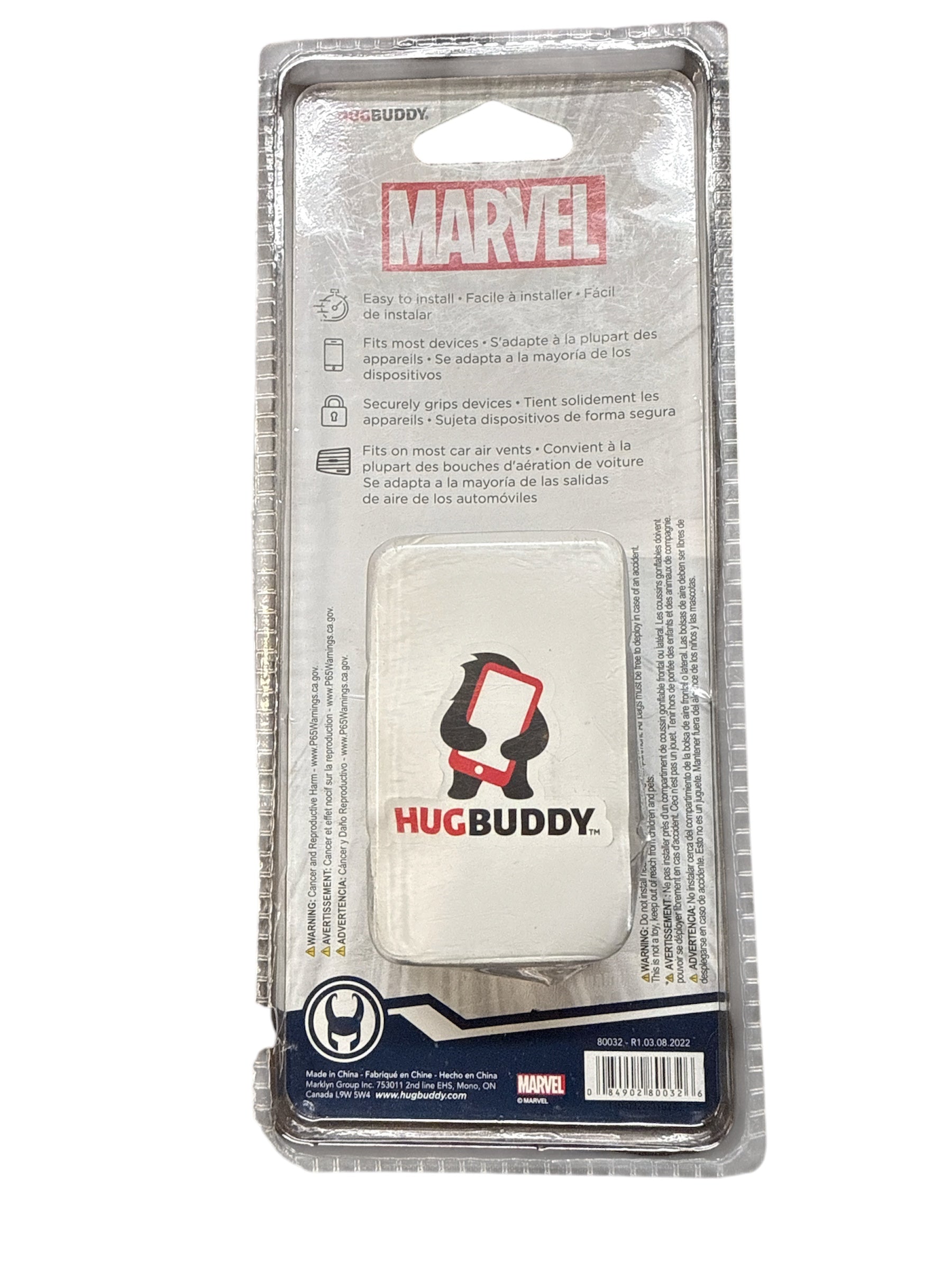 Hug Buddy Marvel Loki Car Air Vent Mount Universal Cell Phone Holder