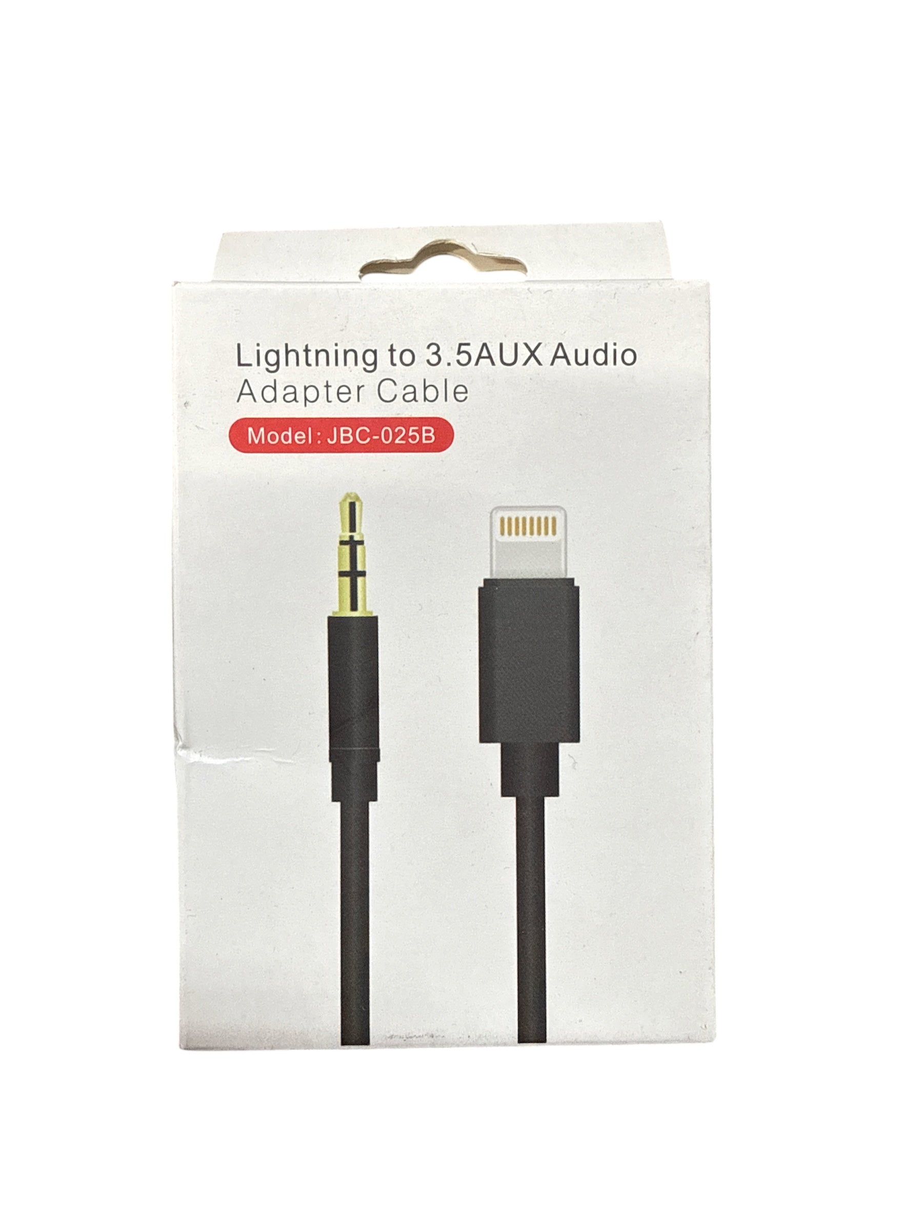 JBC-025B Lightning to 3.5mm AUX Audio Adapter Cable