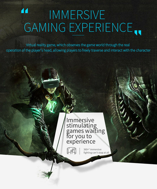Dragon Magic G6 VR Headset – 3D Stereo Gaming & Video