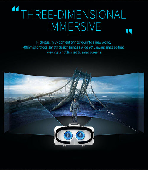Dragon Magic G6 VR Headset – 3D Stereo Gaming & Video