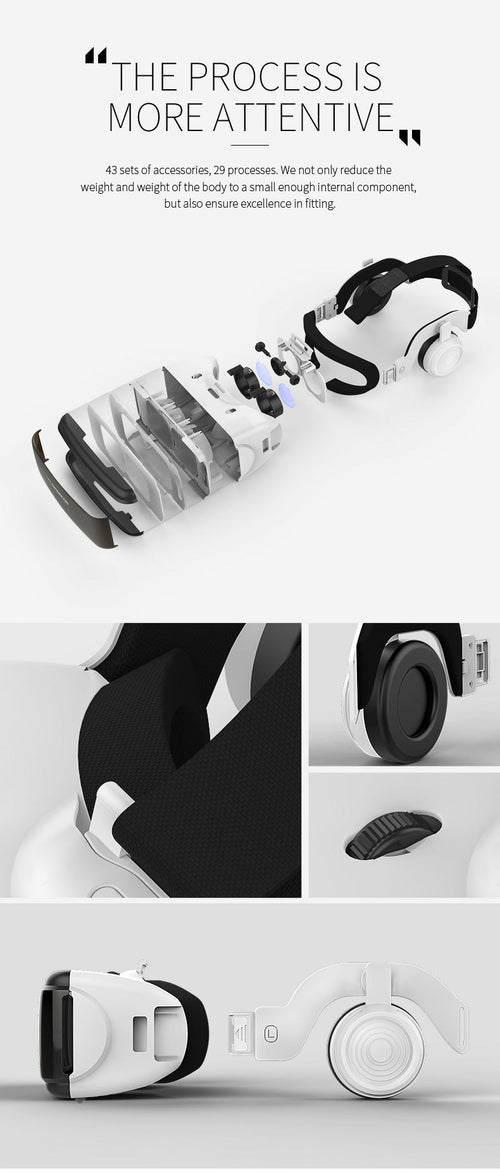 Dragon Magic G6 VR Headset – 3D Stereo Gaming & Video