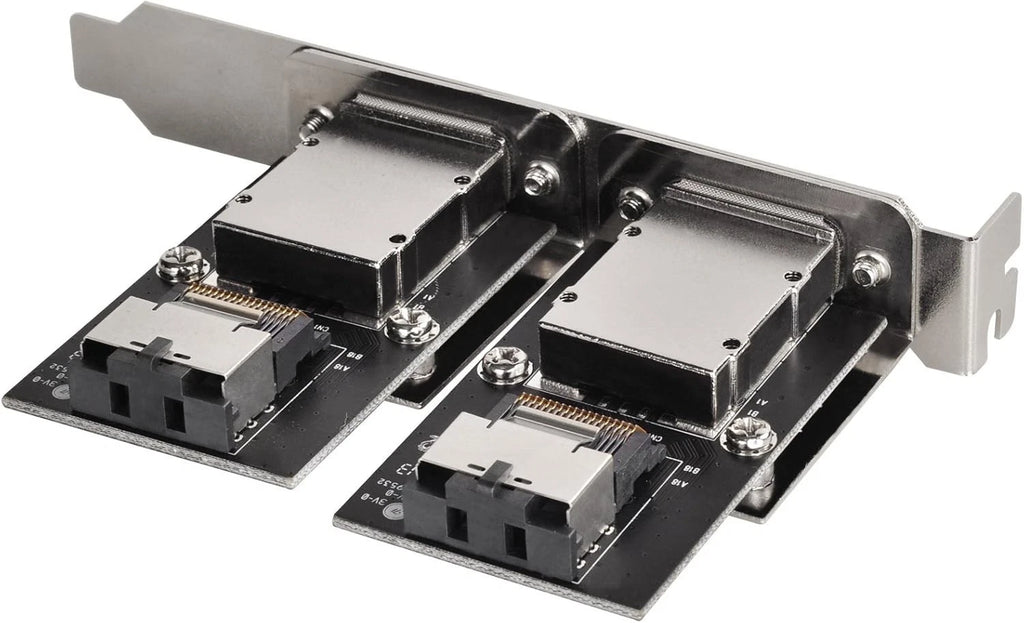 Silverstone Tek RL-TS821S 8-Bay 2.5" SAS/SATA Hard Drive Enclosure to Mini-SAS