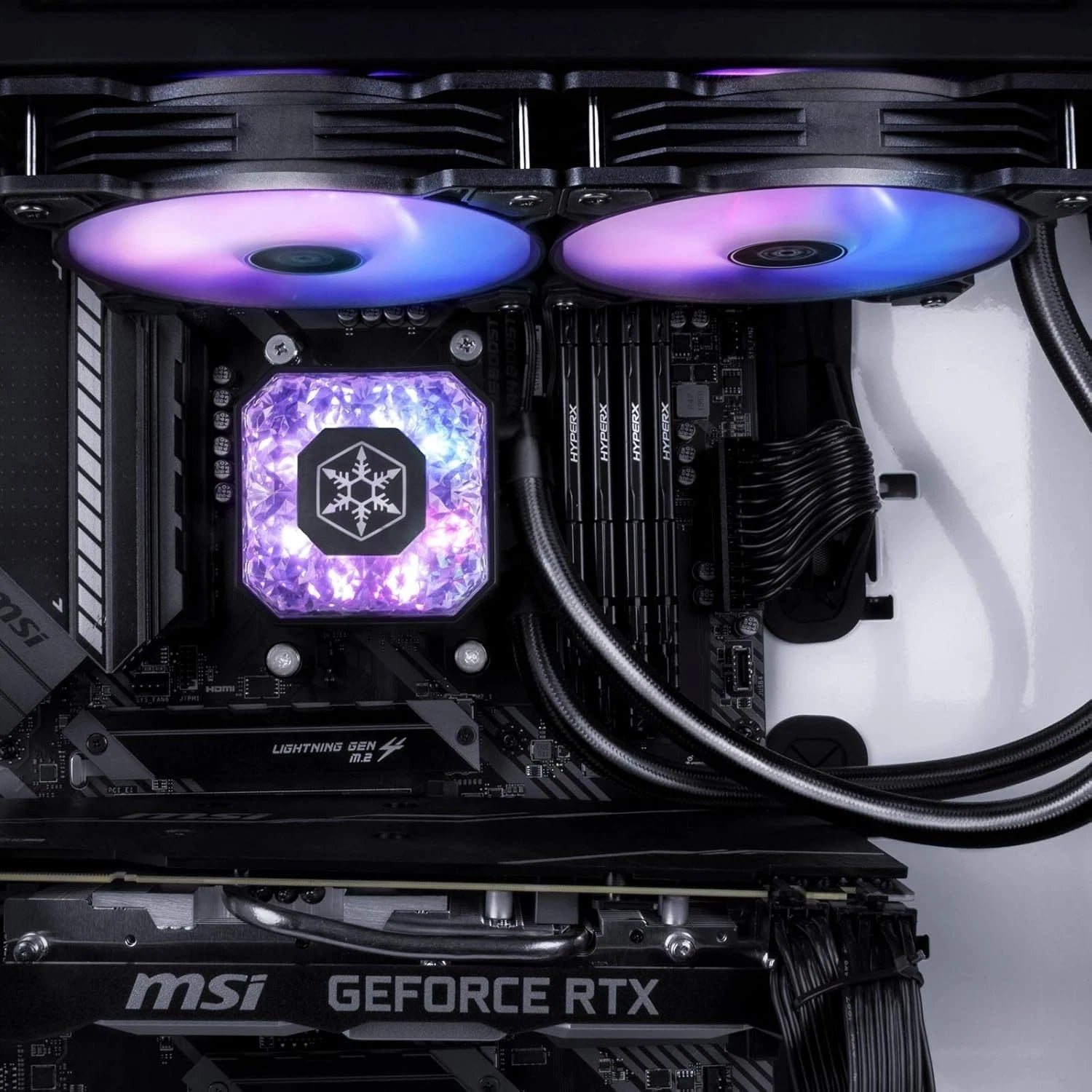Silverstone IceGem 240P 240mm AIO Liquid Cooler for AM5 & Threadripper TR5 / SP6