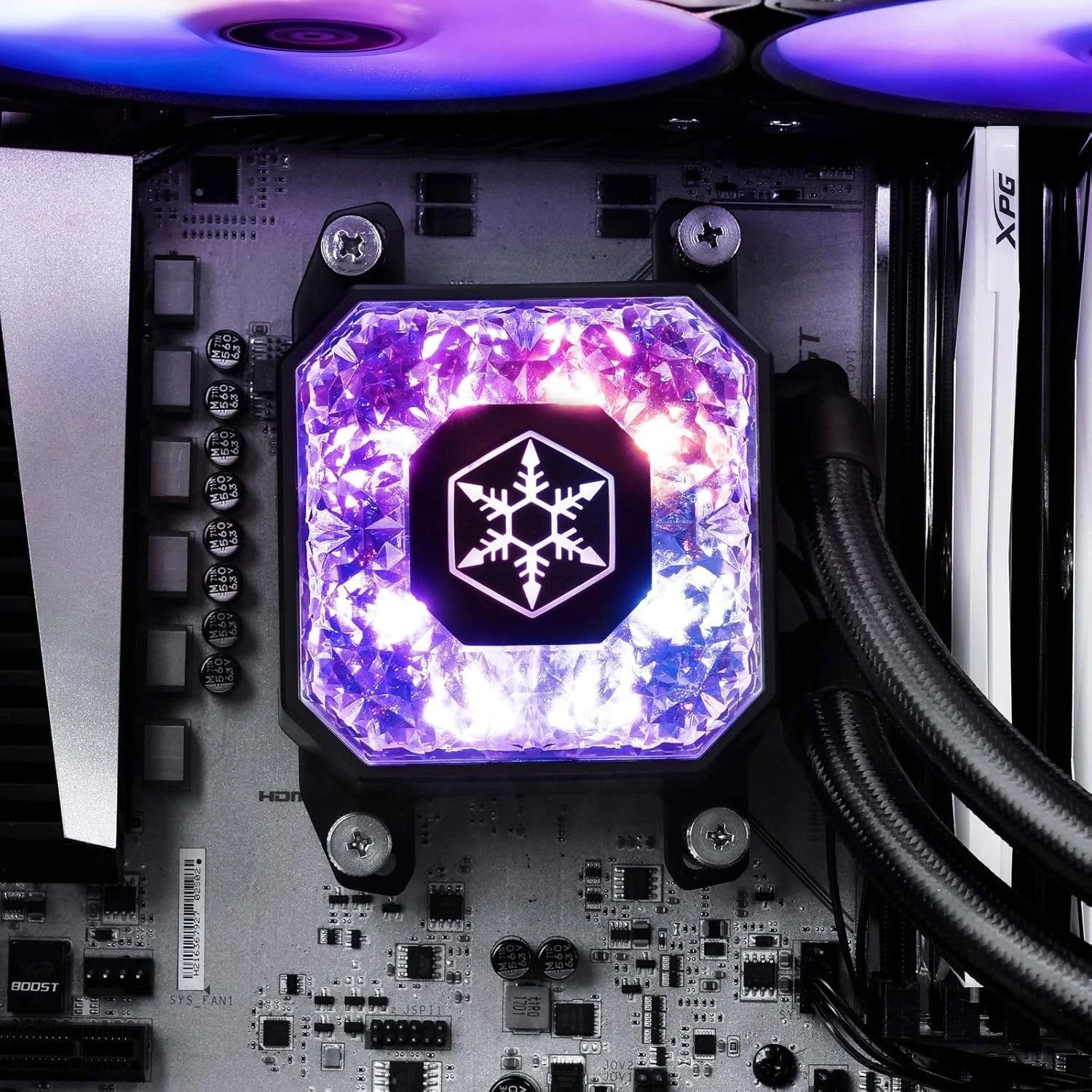 Silverstone IceGem 240P 240mm AIO Liquid Cooler for AM5 & Threadripper TR5 / SP6