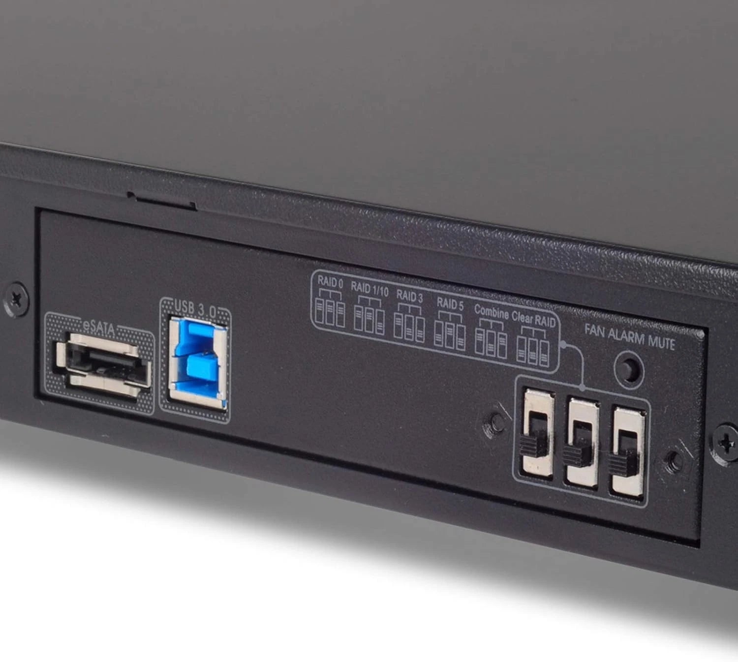 Silverstone Technology RS431U 4-Bay 1U Rackmount RAID Storage Unit with USB 3.0