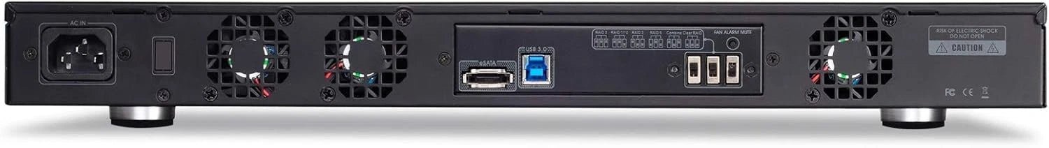 Silverstone Technology RS431U 4-Bay 1U Rackmount RAID Storage Unit with USB 3.0