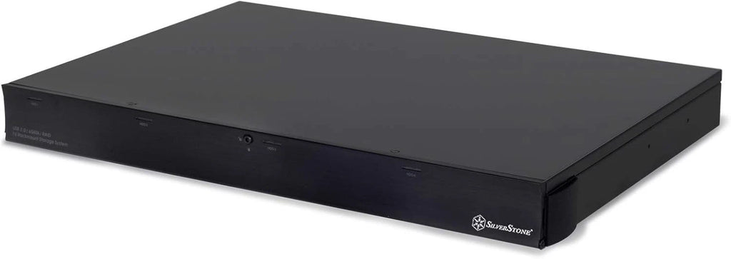 Silverstone Technology RS431U 4-Bay 1U Rackmount RAID Storage Unit with USB 3.0
