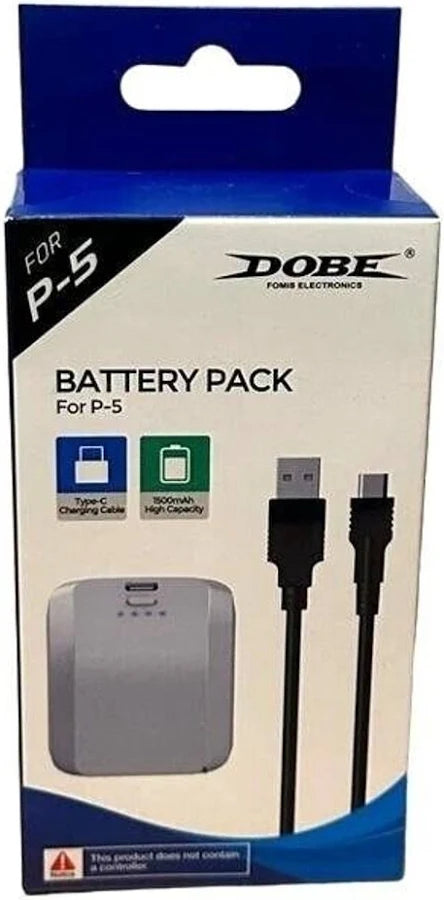 External Battery Pack for PlayStation 5 Controller